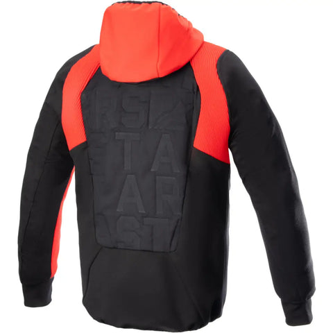 Chamarra Alpinestars Hoodie MO.ST.EQ Hybrid Black/Flame Red