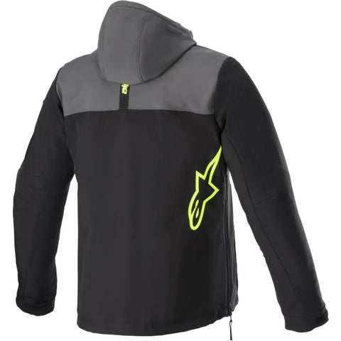 Chamarra Alpinestars Hoodie Sherpa Tar Gray/Black/Yellow Fluo