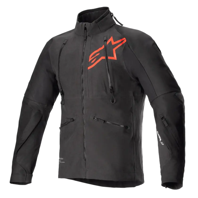 Chamarra Alpinestars Hyde XT Stretch Drystar XF Black/Bright Red