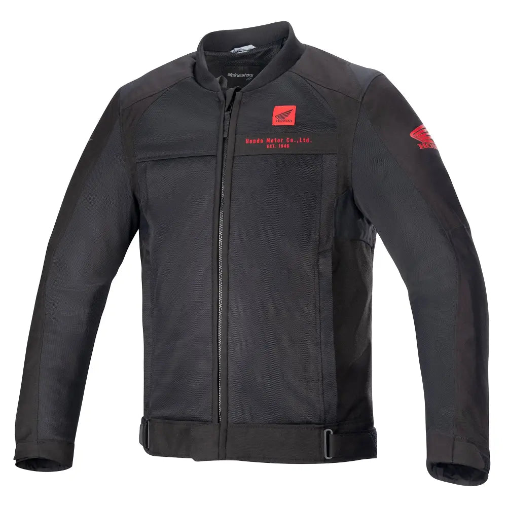 Chamarra Alpinestars Luc v2 Air Honda Black/Red