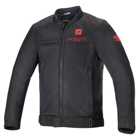 Chamarra Alpinestars Luc v2 Air Honda Black/Red