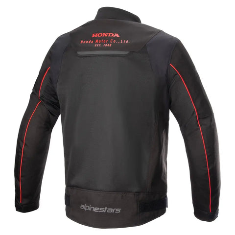 Chamarra Alpinestars Luc v2 Air Honda Black/Red