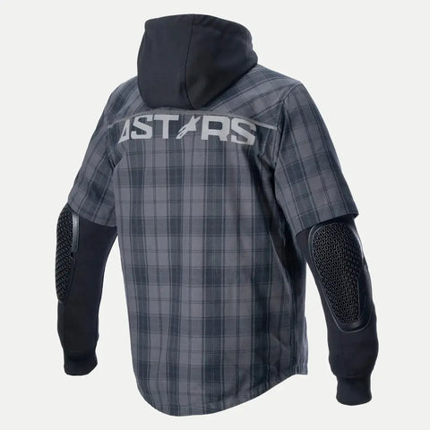 Chamarra Alpinestars MO.ST.EQ Tartan Tar Gray/Black