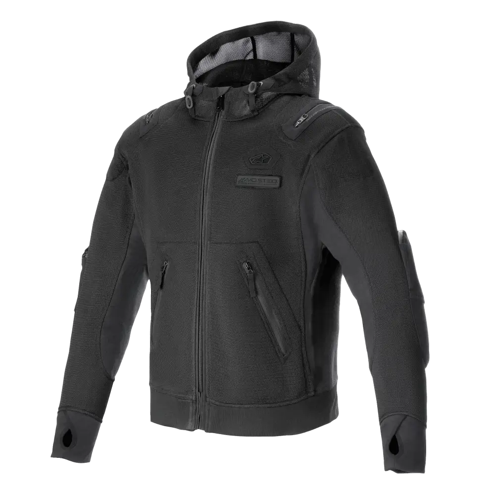 Chamarra Alpinestars Moflow Air Tech Hoodie Black