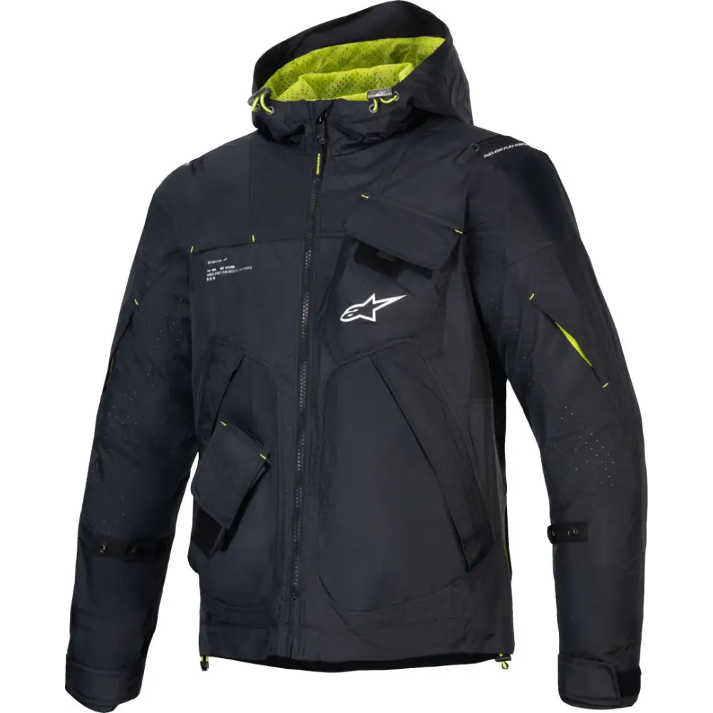 Chamarra Alpinestars Mogress Air Black/Lime Punch/White