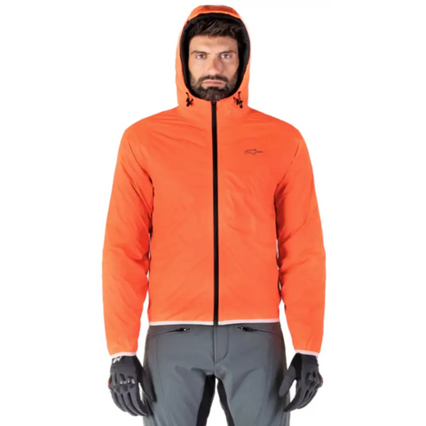 Chamarra Alpinestars Mohobbs Waterproof Black/Orange Fluo