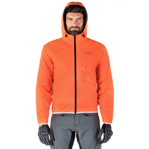 Chamarra Alpinestars Mohobbs Waterproof Black/Orange Fluo
