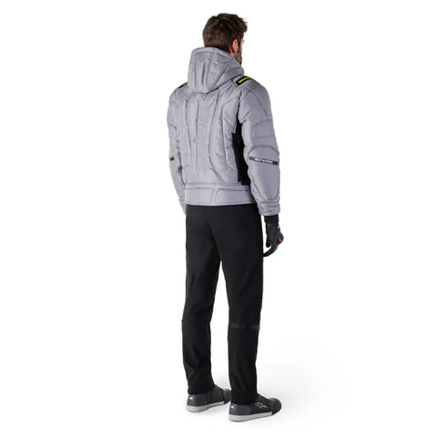 Chamarra Alpinestars Mohobbs Waterproof Lunar Gray/Lime Punch