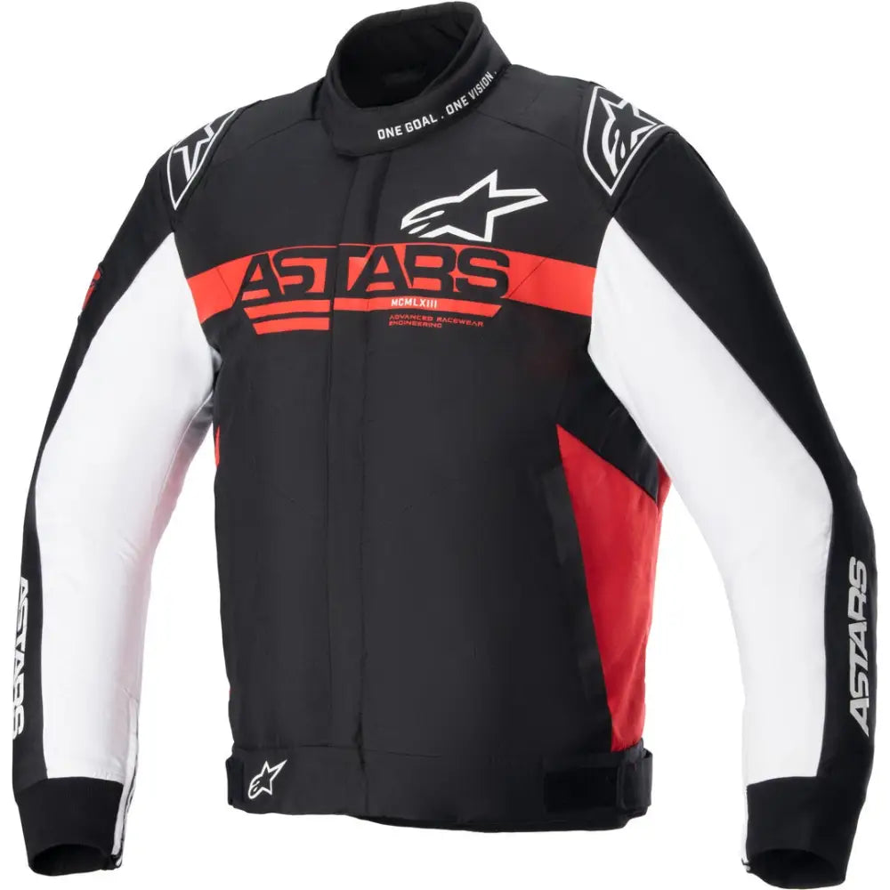 Chamarra Alpinestars Monza Sport Black/Bright Red/White