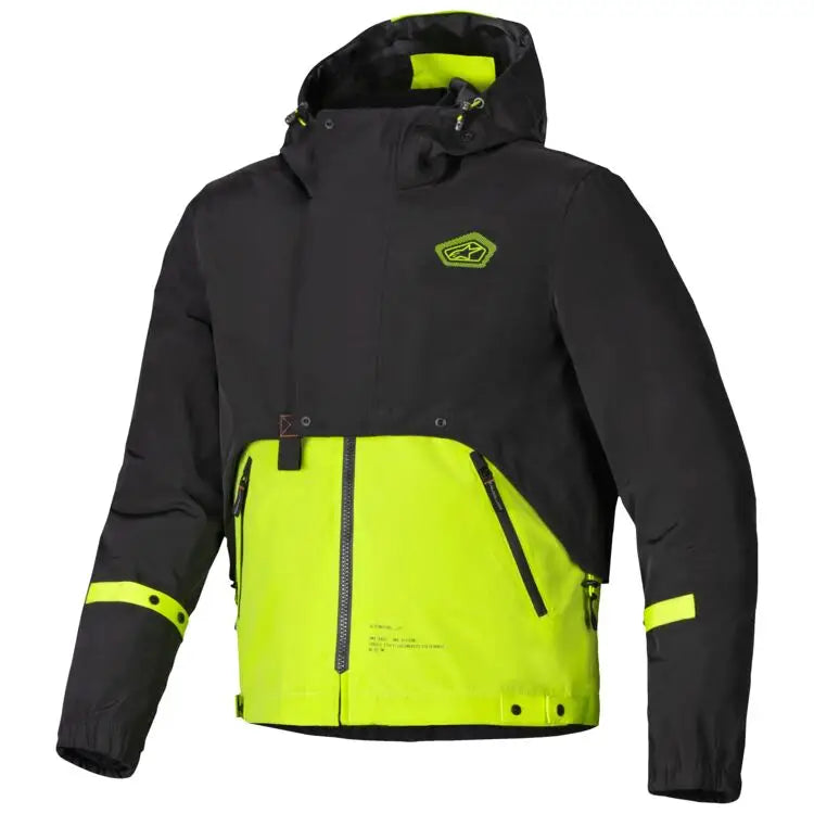 Chamarra Alpinestars Mootant WP Parka Lime Punch/Black