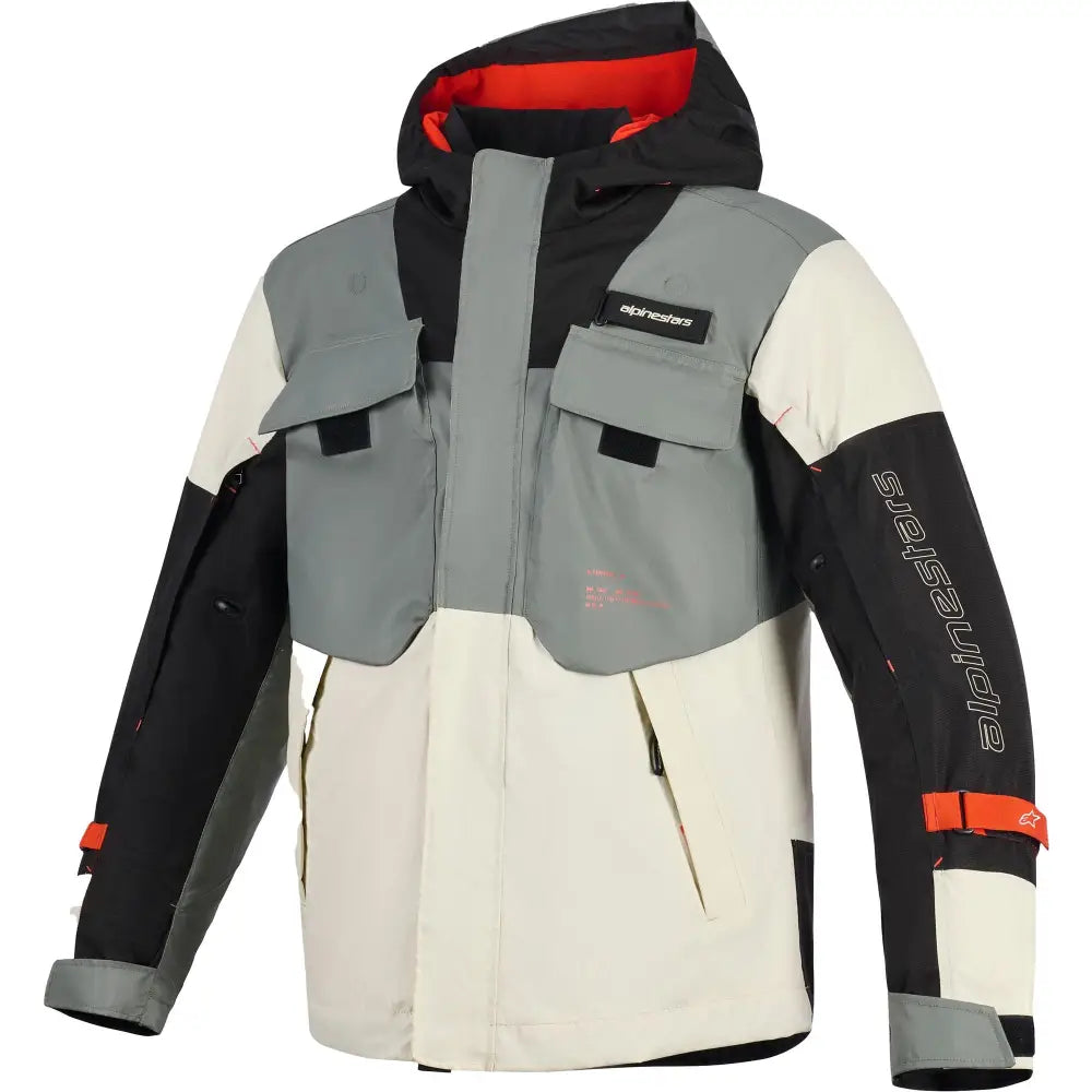 Chamarra Alpinestars Mospher WP Fur Gray/Black Ice