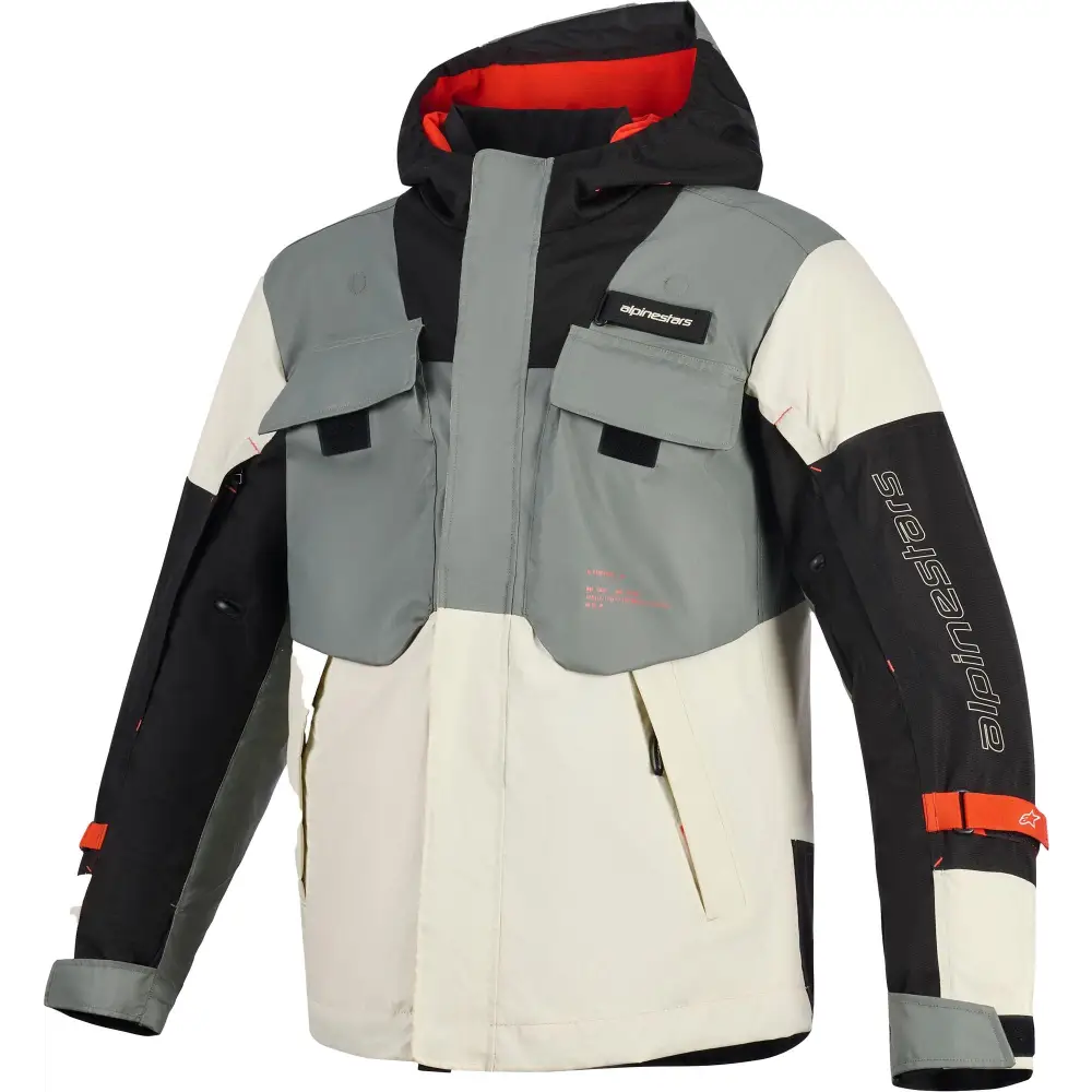 Chamarra Alpinestars Mospher WP Fur Gray/Black Ice