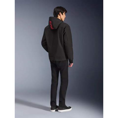 Chamarra Alpinestars Radium Tech Hoodie Black/Bright Red