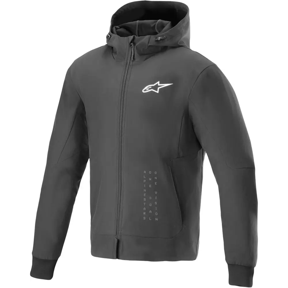 Chamarra Alpinestars Radium Tech Hoodie Black/White