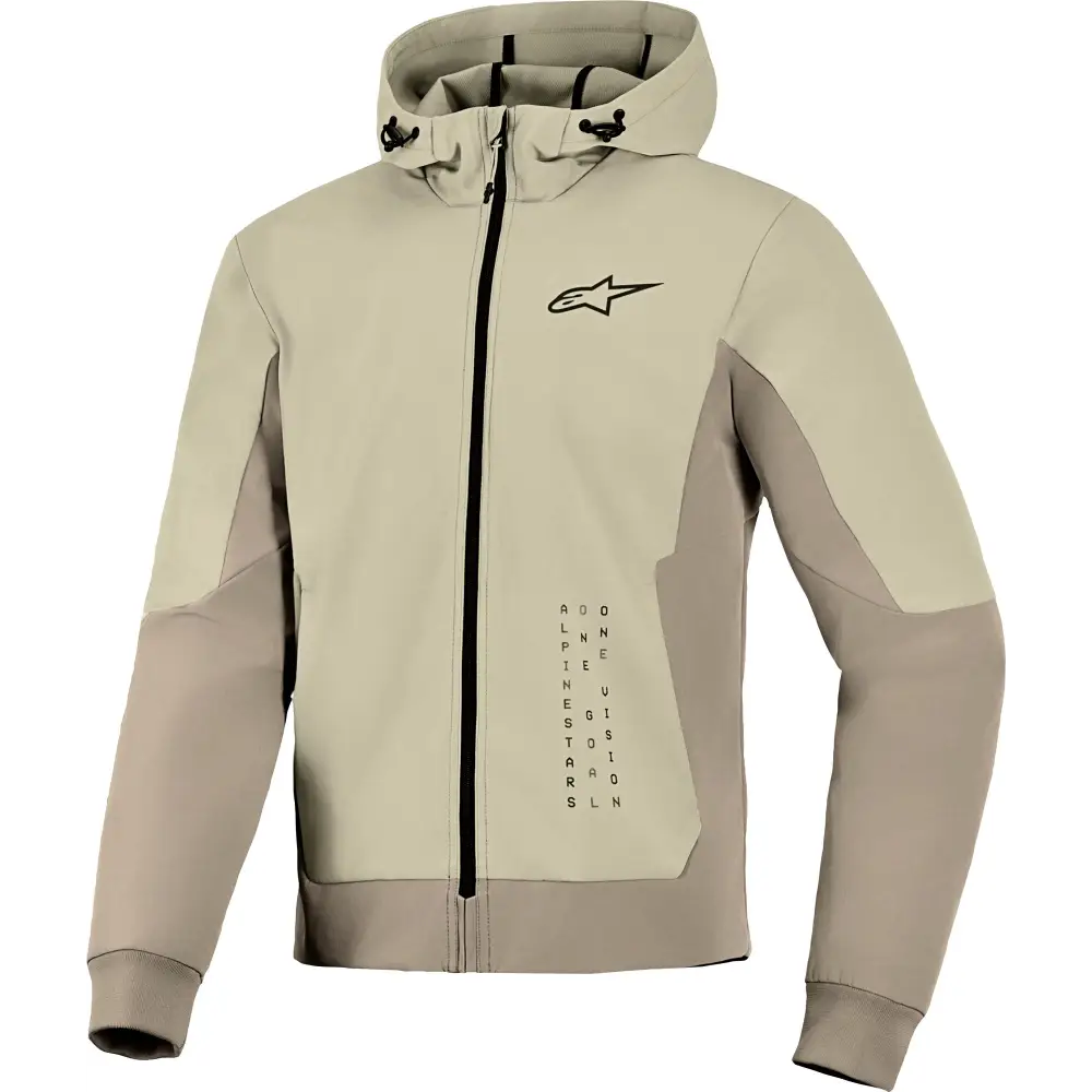 Chamarra Alpinestars Radium Tech Hoodie Mastic/Aluminum