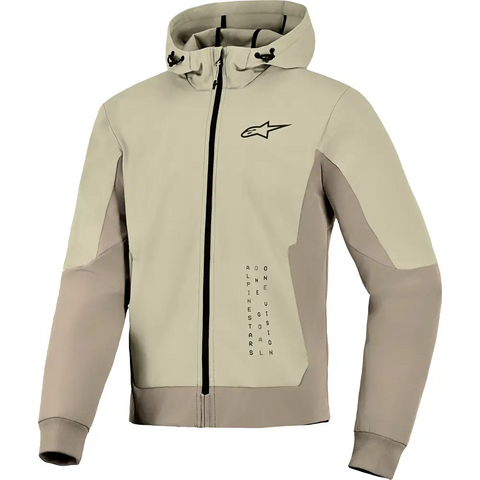 Chamarra Alpinestars Radium Tech Hoodie Mastic/Aluminum