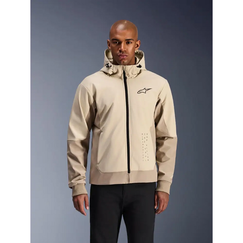 Chamarra Alpinestars Radium Tech Hoodie Mastic/Aluminum