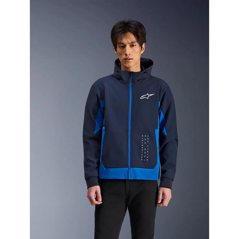 Chamarra Alpinestars Radium Tech Hoodie Night Navy/Royal Blue