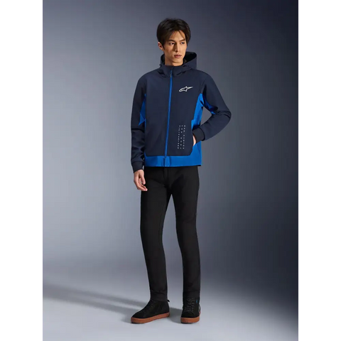 Chamarra Alpinestars Radium Tech Hoodie Night Navy/Royal Blue