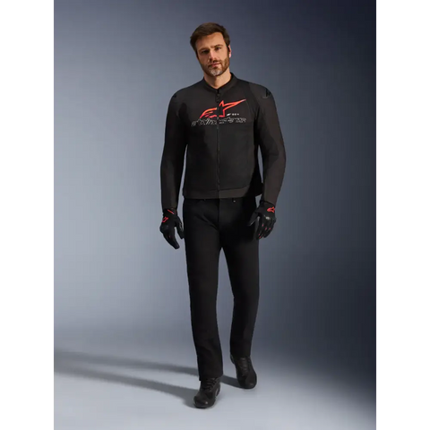 Chamarra Alpinestars SMX Air Black/Bright Red/White