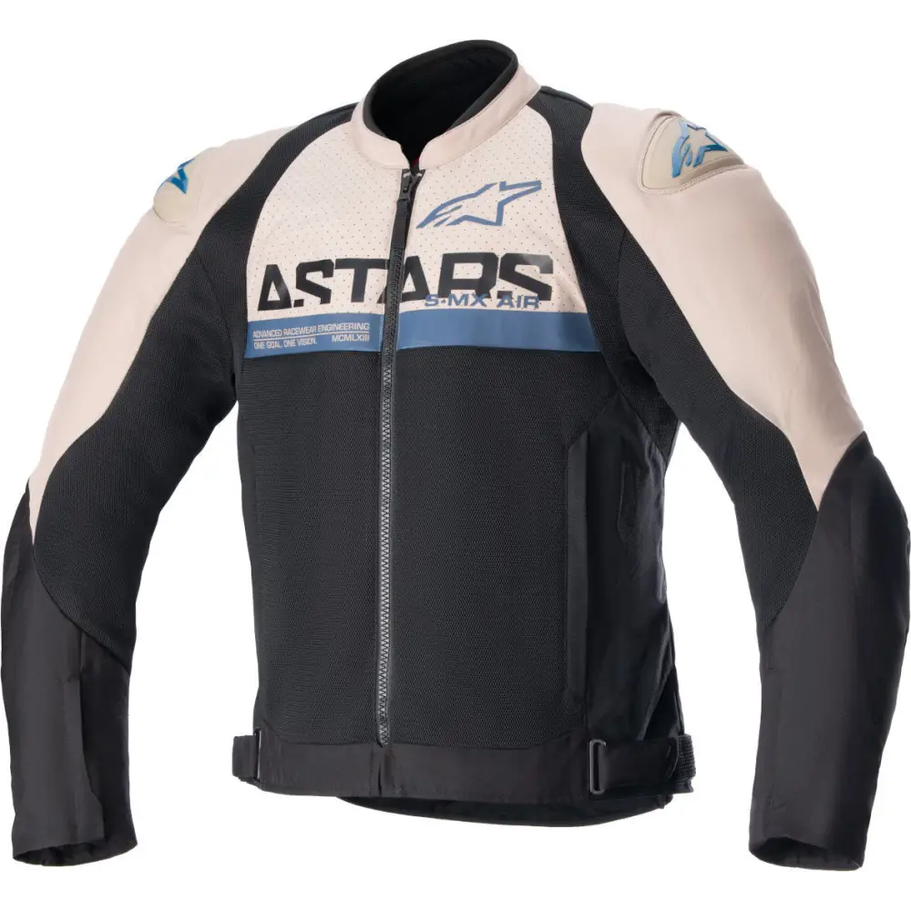 Chamarra Alpinestars SMX Air Light Brown/Black/Sodalite Blue