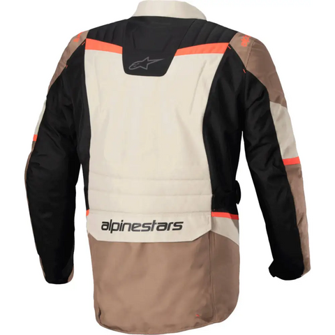 Chamarra Alpinestars ST-1 Waterproof Dark Khaki/Sand/Black/Red Fluo