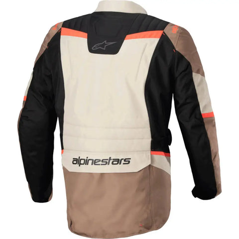 Chamarra Alpinestars ST-1 Waterproof Dark Khaki/Sand/Black/Red Fluo
