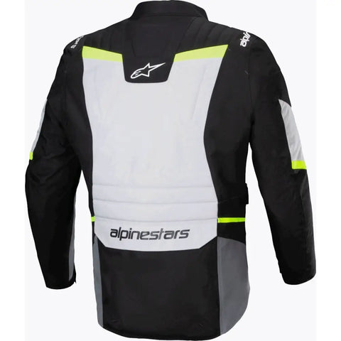 Chamarra Alpinestars ST-1 Waterproof  Ice Gray/Black/Yellow Fluo