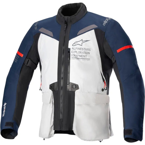 Chamarra Alpinestars ST-7 2L Gore-Tex Ice Gray/Dark Blue/Black