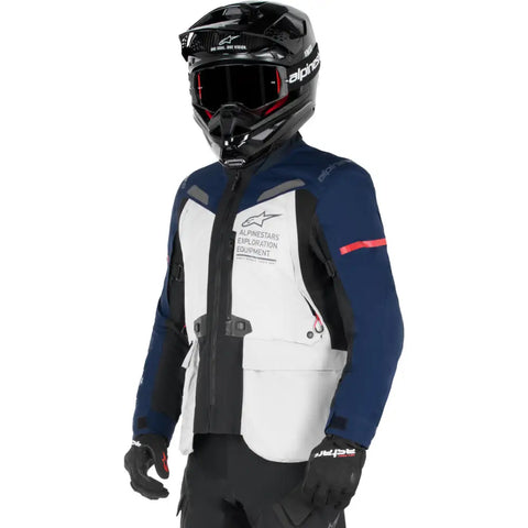 Chamarra Alpinestars ST-7 2L Gore-Tex Ice Gray/Dark Blue/Black
