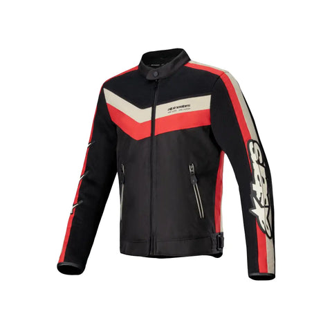 Chamarra Alpinestars T-Dyno Air Black/Bright Red/Ecru
