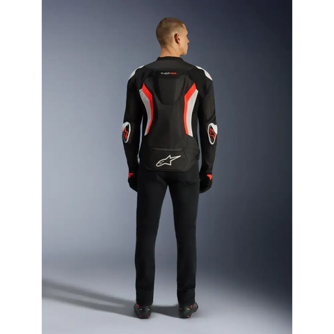 Chamarra Alpinestars T-GP Air Black/Red Fluo