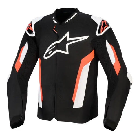 Chamarra Alpinestars T-GP Air Black/Red Fluo
