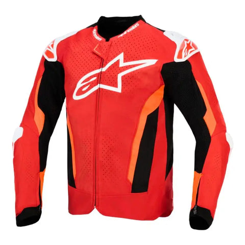 Chamarra Alpinestars T-GP Air Bright Red/Red Fuo/Black