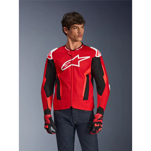 Chamarra Alpinestars T-GP Air Bright Red/Red Fuo/Black