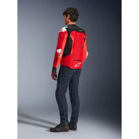 Chamarra Alpinestars T-GP Air Bright Red/Red Fuo/Black