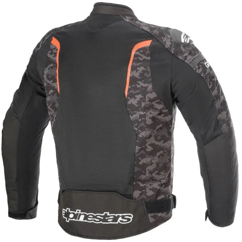 Chamarra Alpinestars T-GP Plus R v3 Air Black/Camo/Red Fluo