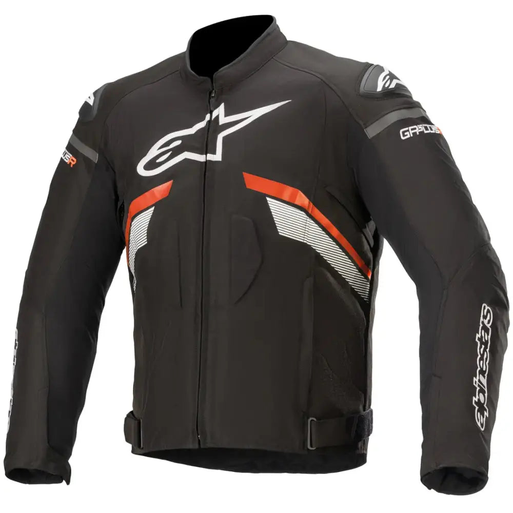 Chamarra Alpinestars T-GP Plus R v3 Black/Red Fluo/White