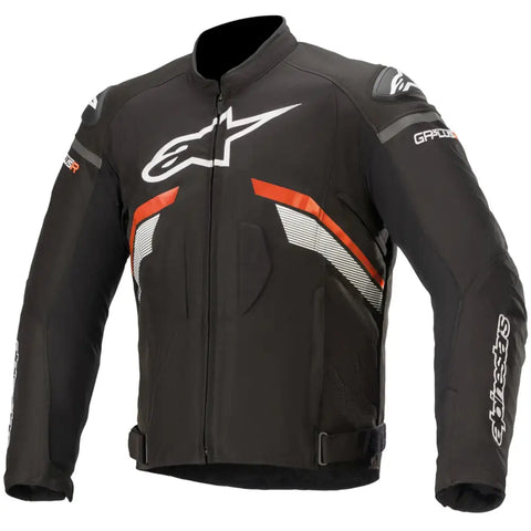 Chamarra Alpinestars T-GP Plus R v3 Black/Red Fluo/White