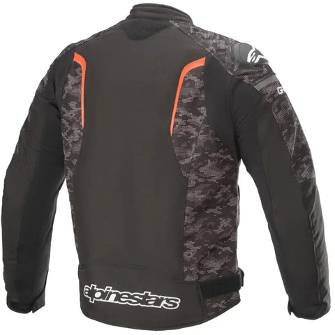 Chamarra Alpinestars T-GP Plus R v3 Black/Camo/Red Fluo