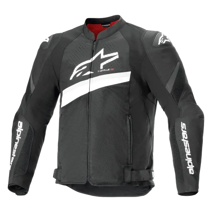 Chamarra Alpinestars T-GP Plus R V4 Airflow Black/White
