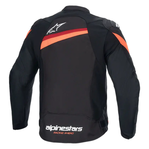 Chamarra Alpinestars T-GP Plus R V4 Black/Neon Red