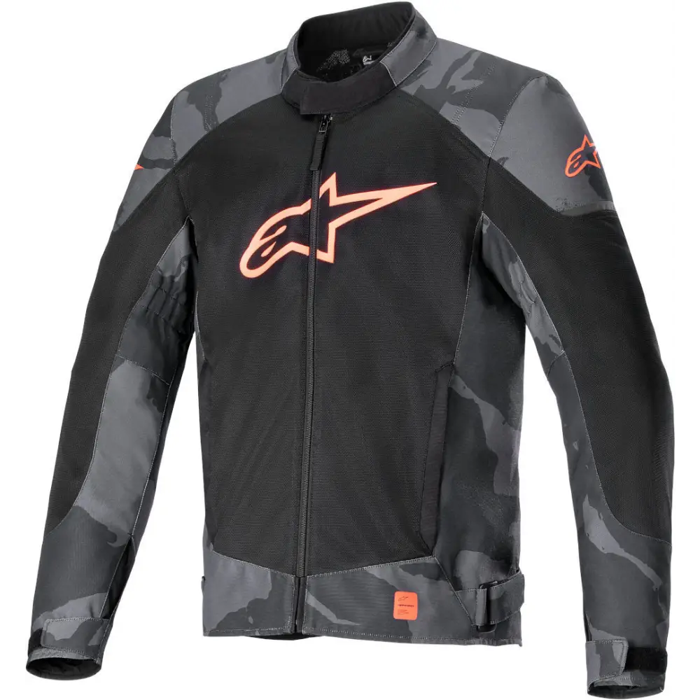 Chamarra Alpinestars T-SP X Superair Gray Camo/Red Fluo
