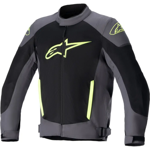 Chamarra Alpinestars T-SP X Superair Tar Gray/Black/Yellow Fluo