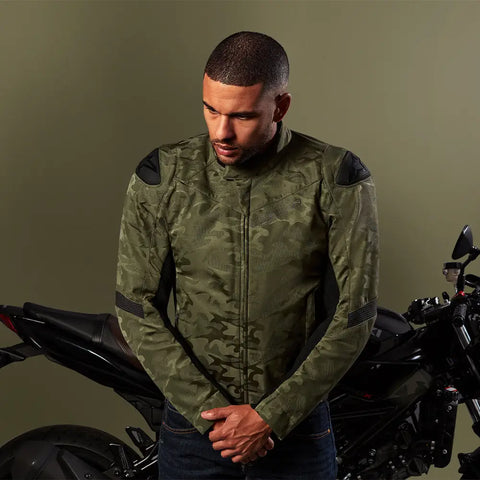 Chamarra Alpinestars T-SP5 Rideknit Military Green/Camo Black