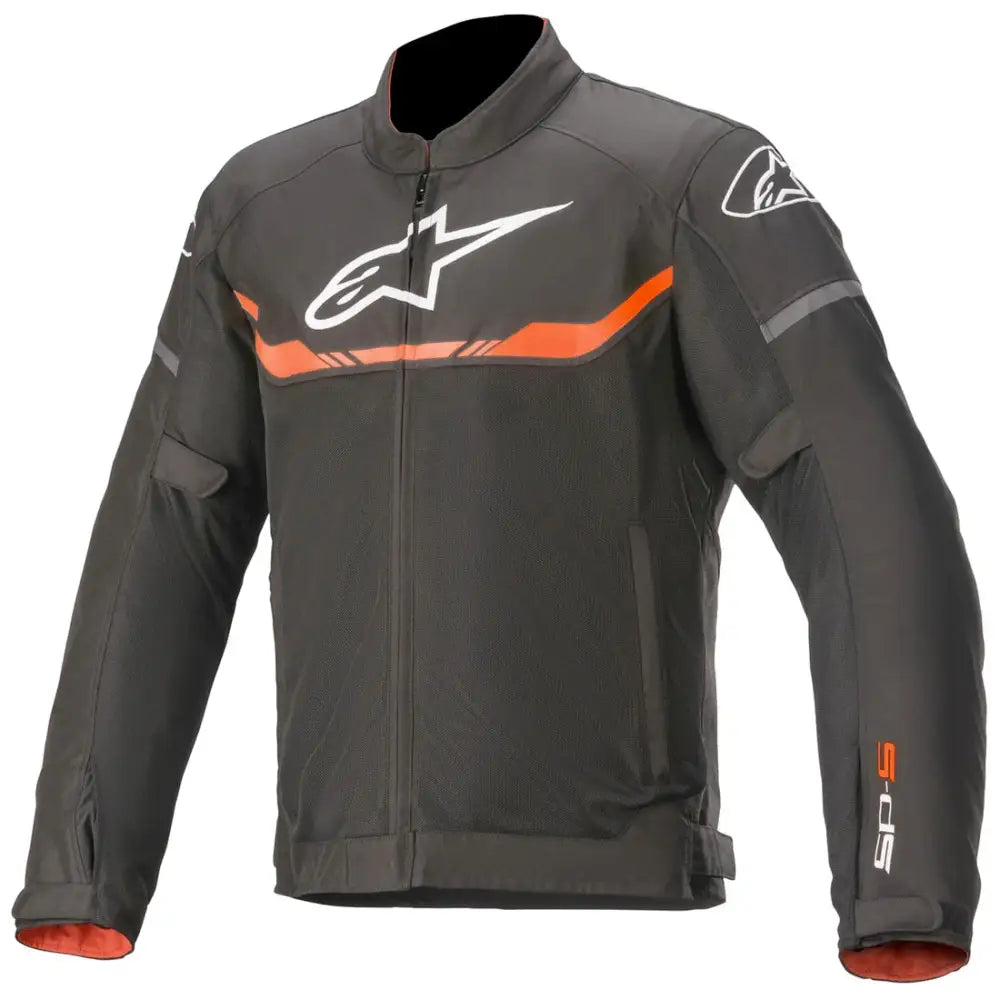 Chamarra Alpinestars T-SPS Air Black/Red Fluo