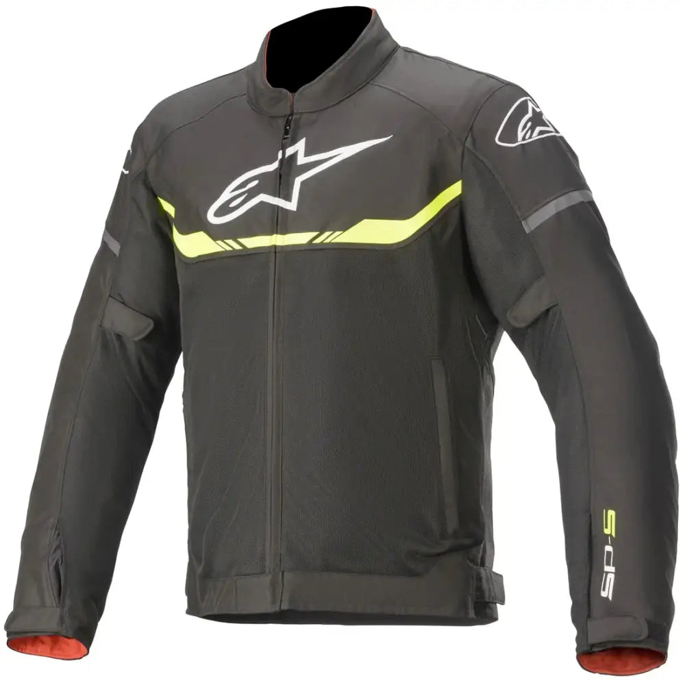 Chamarra Alpinestars T-SPS Air Black/Yellow Fluo