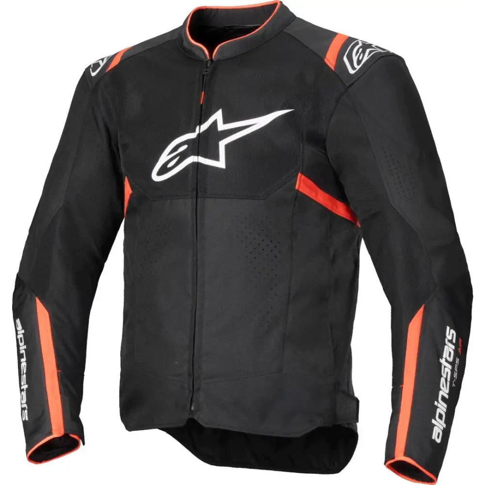 Chamarra Alpinestars T-SPS Air V2 Black/Red Fluo