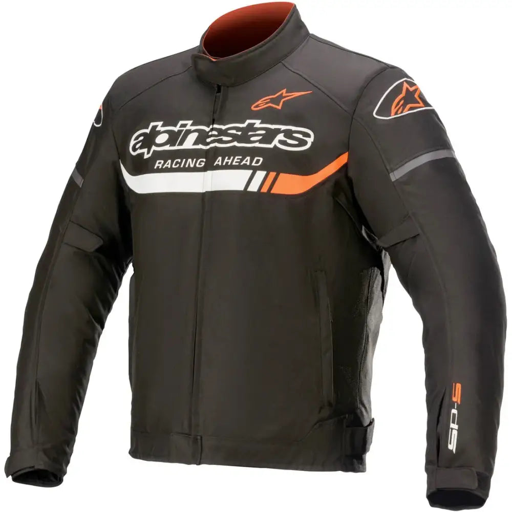 Chamarra Alpinestars T-SPS Ignition WP Black/White/Red Fluo