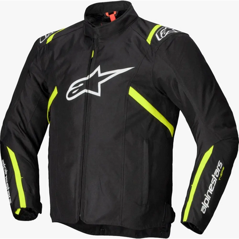 Chamarra Alpinestars T-SPS V2 Waterproof Black/White/Yellow Fluo